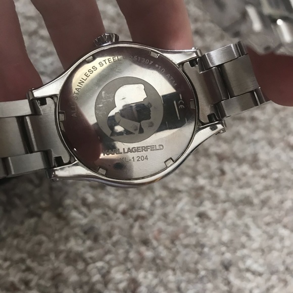 Karl Lagerfeld silver stainless steel watch - Picture 6 of 10